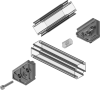 Соединение угловое 180°/90°/45° RIVO Fix